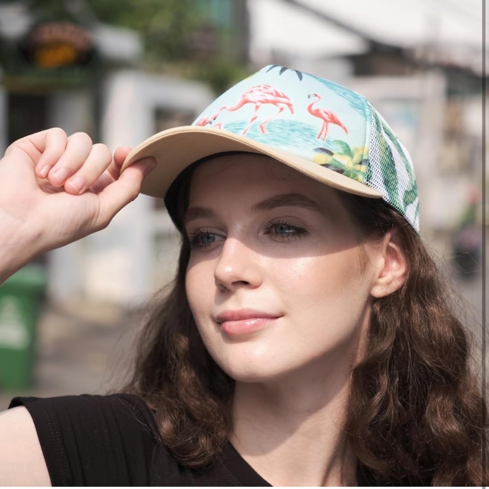 Grace Folly Mesh Snapback Cap for Men or Women
